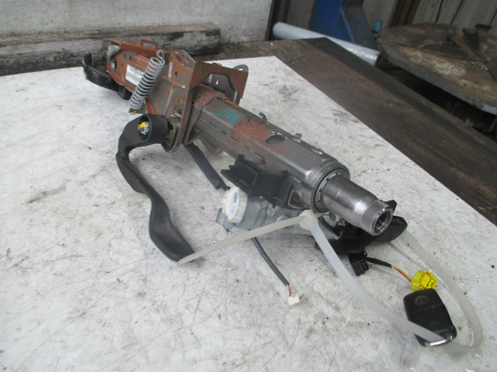VW VOLKSWAGEN SCIROCCO 2015 MK3 STEERING COLUMN 1K2419502BF