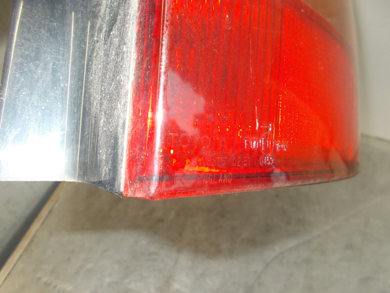 TOYOTA COROLLA 2007 OSR DRIVER SIDE REAR LIGHT TAIL LIGHT