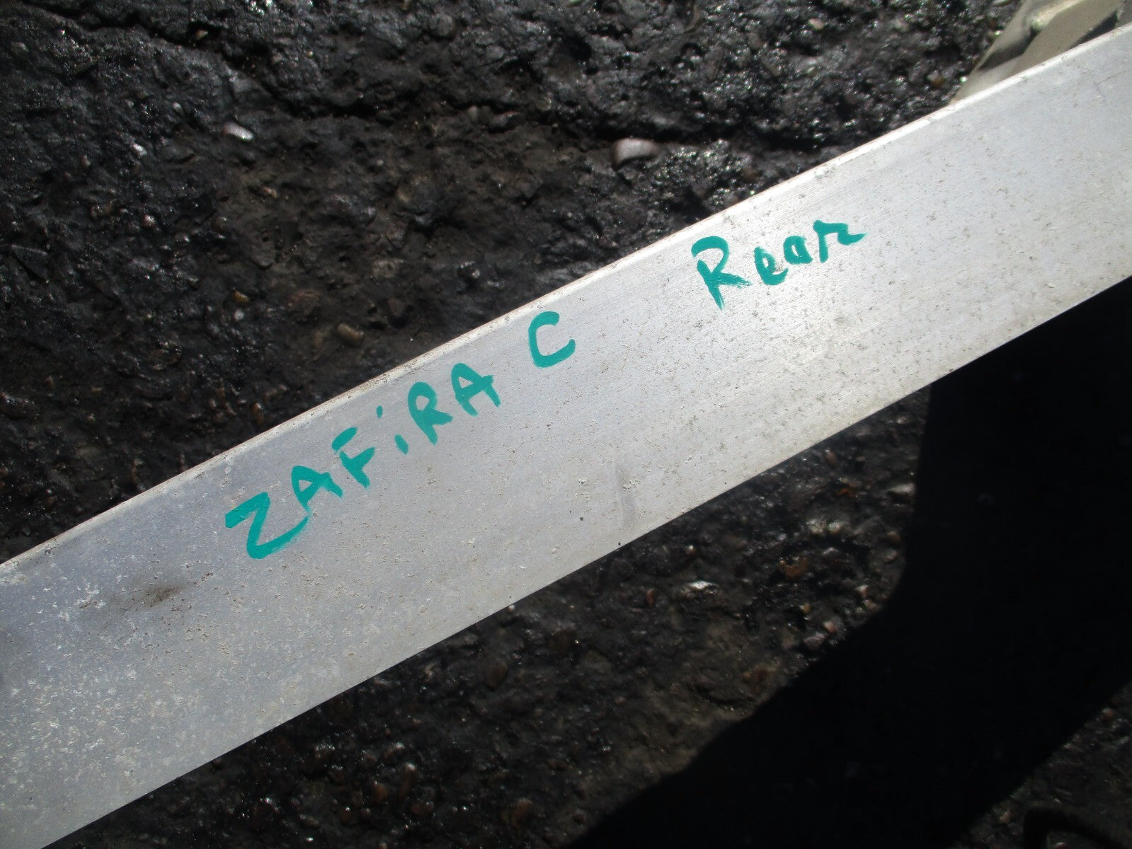 VAUXHALL ZAFIRA C MK3 2017 REAR BUMPER CRASH REINFORCEMENT BAR