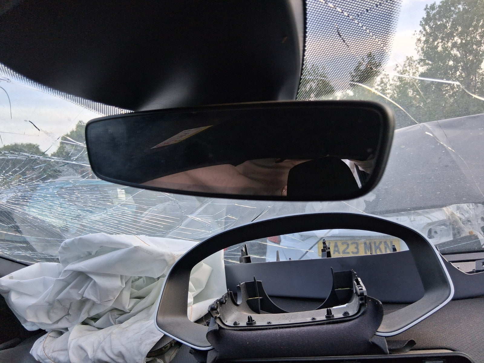 2023 SEAT IBIZA MK5 6F INTERIOR REAR VIEW MIRROR
