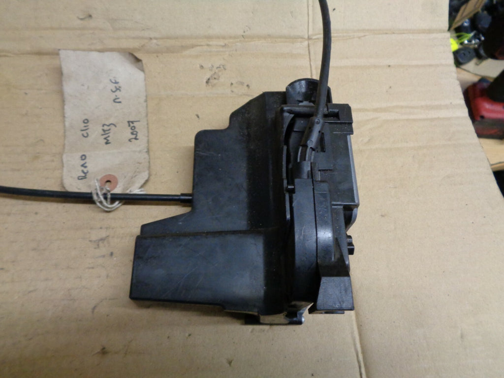 RENAULT CLIO MK3 2007 NSF PASSENGER FRONT DOOR LOCK MECH MECHANISM 1707H L