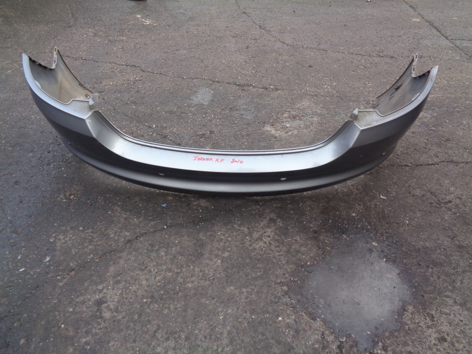 JAGUAR XF 2010 X250 3.0 DIESEL REAR BUMPER GREY