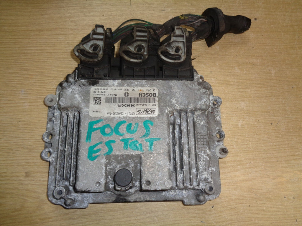 FORD FOCUS MK2 1.6 TDCI ENGINE CONTROL UNIT ECU 6M5112A650NA9BXA