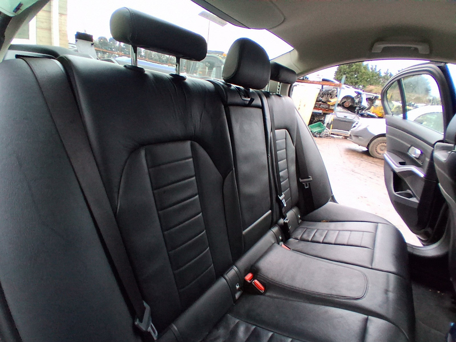2019 BMW 3 SERIES SALOON G20 LEATER REAR BASE AND BENCH SEATS SET