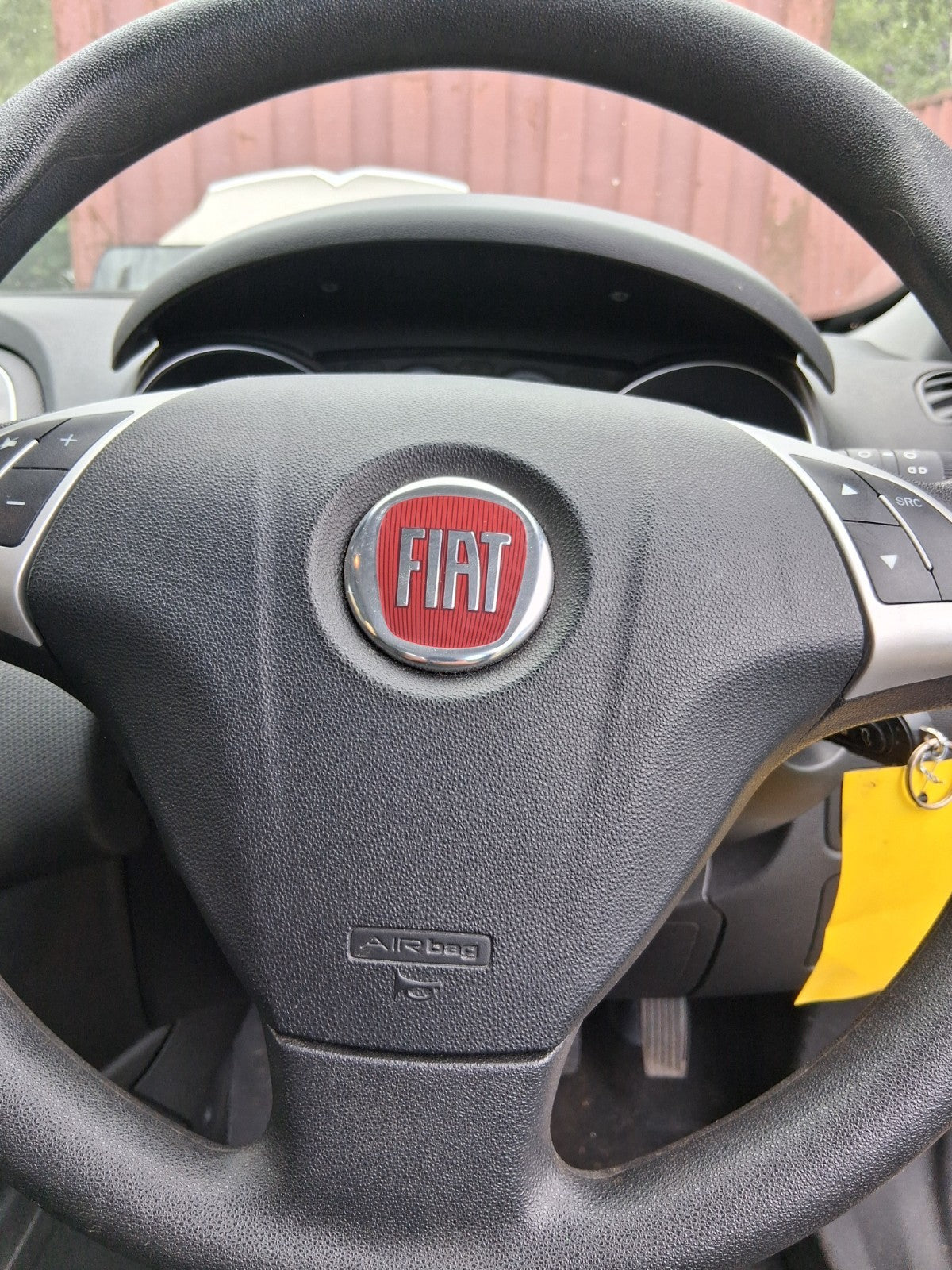 2014 FIAT PUNTO FACELIFT 5 DOOR MK3 STEERING WHEEL SRS AIRBAG