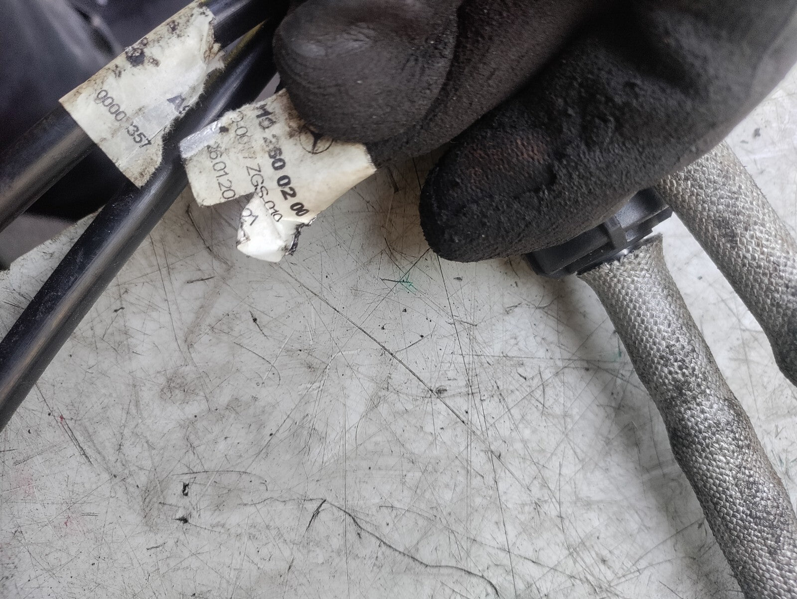 2021 MERCEDES BENZ SPRINTER W907 DIESEL GEAR LINKAGE CABLE A9102600200