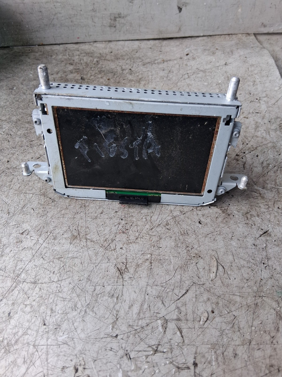 2017 FORD FIESTA SAT NAV DISPLAY SCREEN F1BT18B955DC