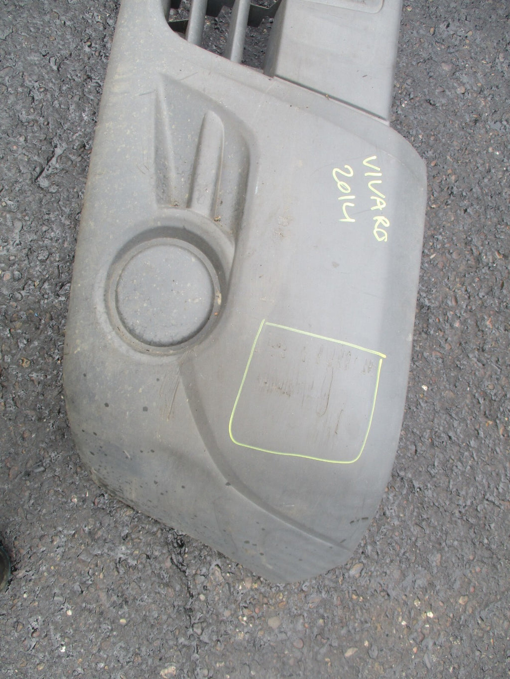 VAUXHALL VIVARO X83 2012 FACELIFT FRONT BUMPER PLASTIC