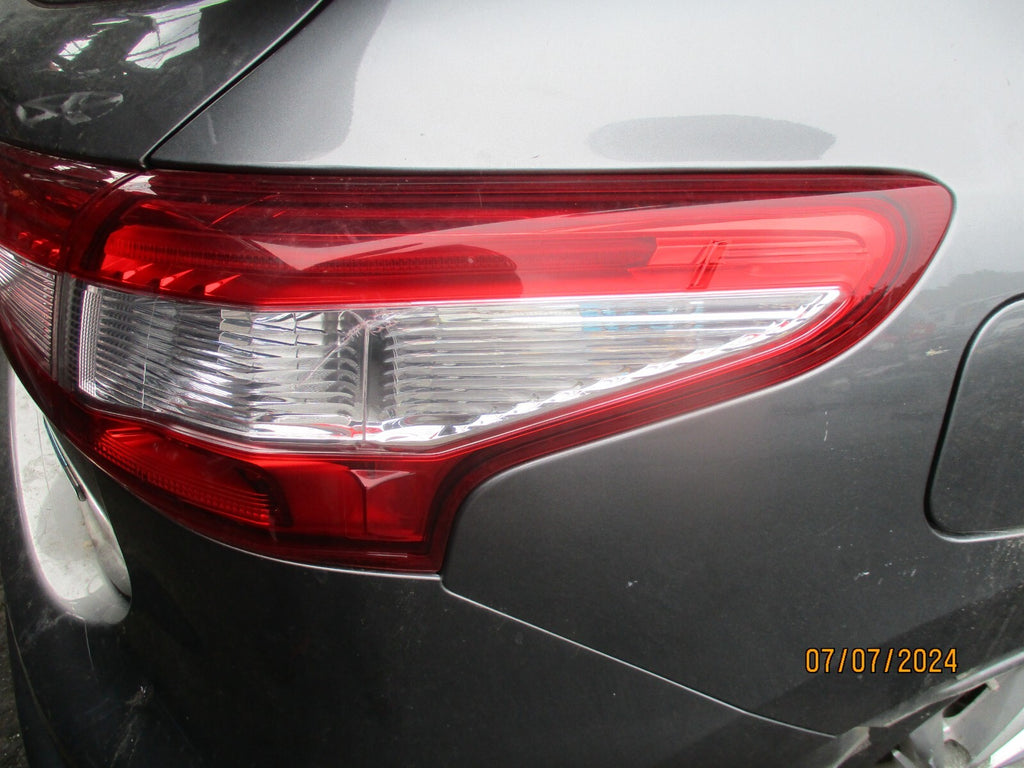NISSAN QASHQAI J11 2014 OSR DRIVER SIDE REAR OUTER TAIL LIGHT LAMP