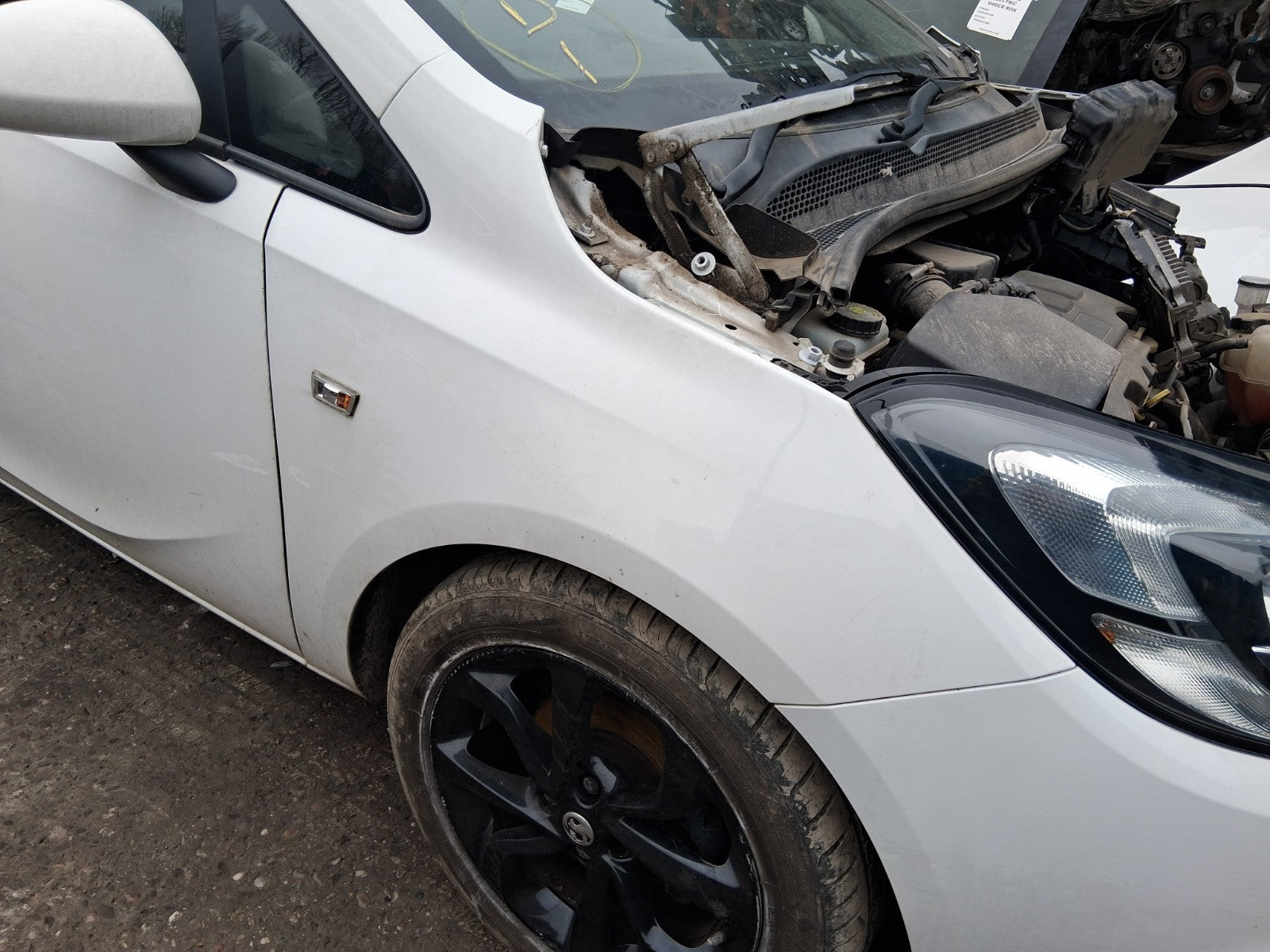 2019 VAUXHALL CORSA E 3 DOOR OSF DRIVER SIDE FRONT WING PANEL OLYMPIC WHITE Z40R