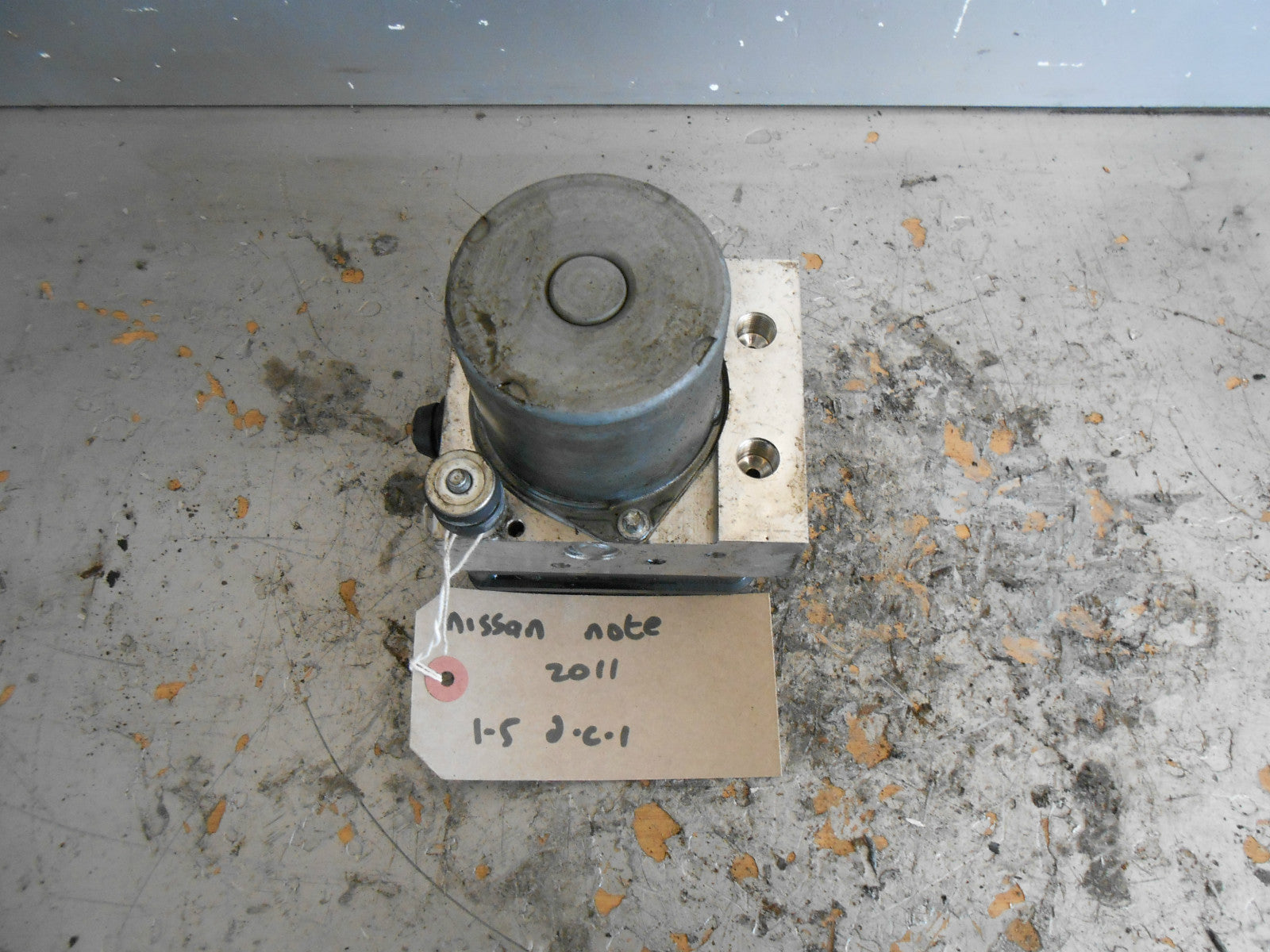 NISSAN NOTE 2011 1.5 DCI ABS BRAKE CONTROL PUMP & MODULE 0265950496 0265235047