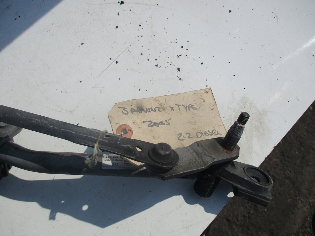 JAGUAR X TYPE 2004 3.0 WINDSCREEN WIPER MOTOR AND LINKAGE 3 397 020 683