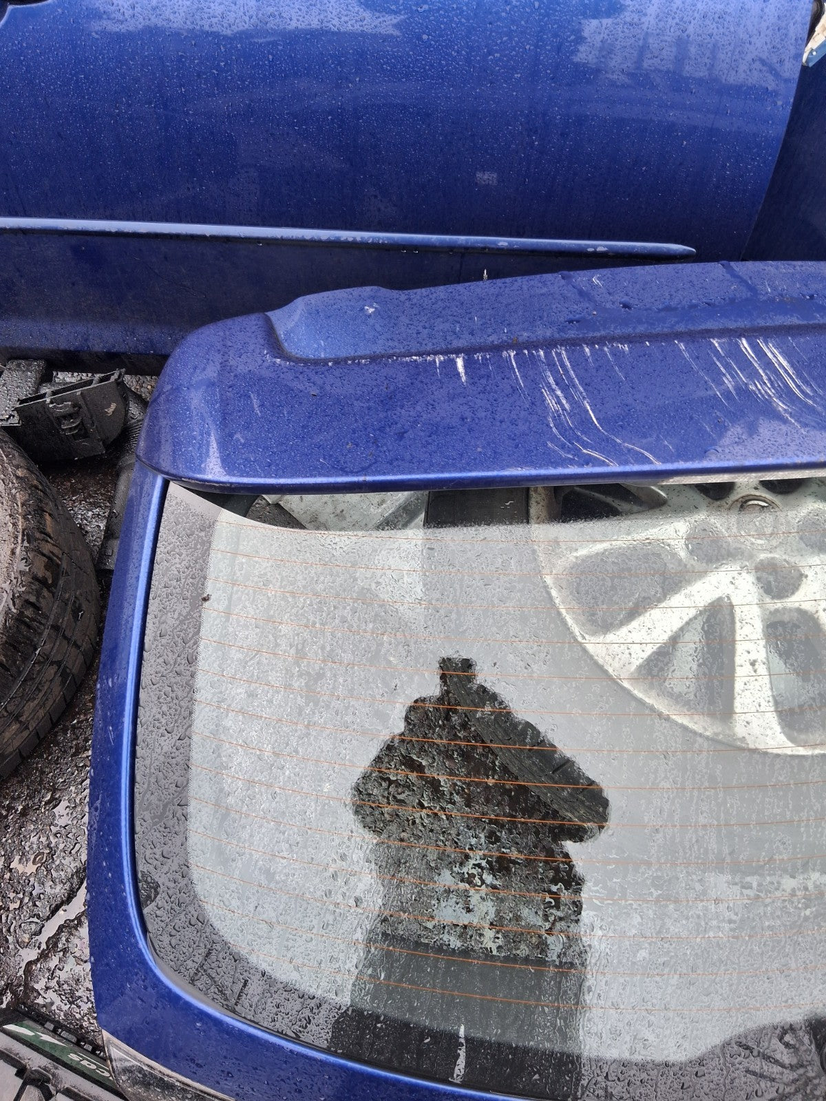 2008 MAZDA 3 BL TAKARA COMPLETE REAR TAILGATE BOOTLID BLUE