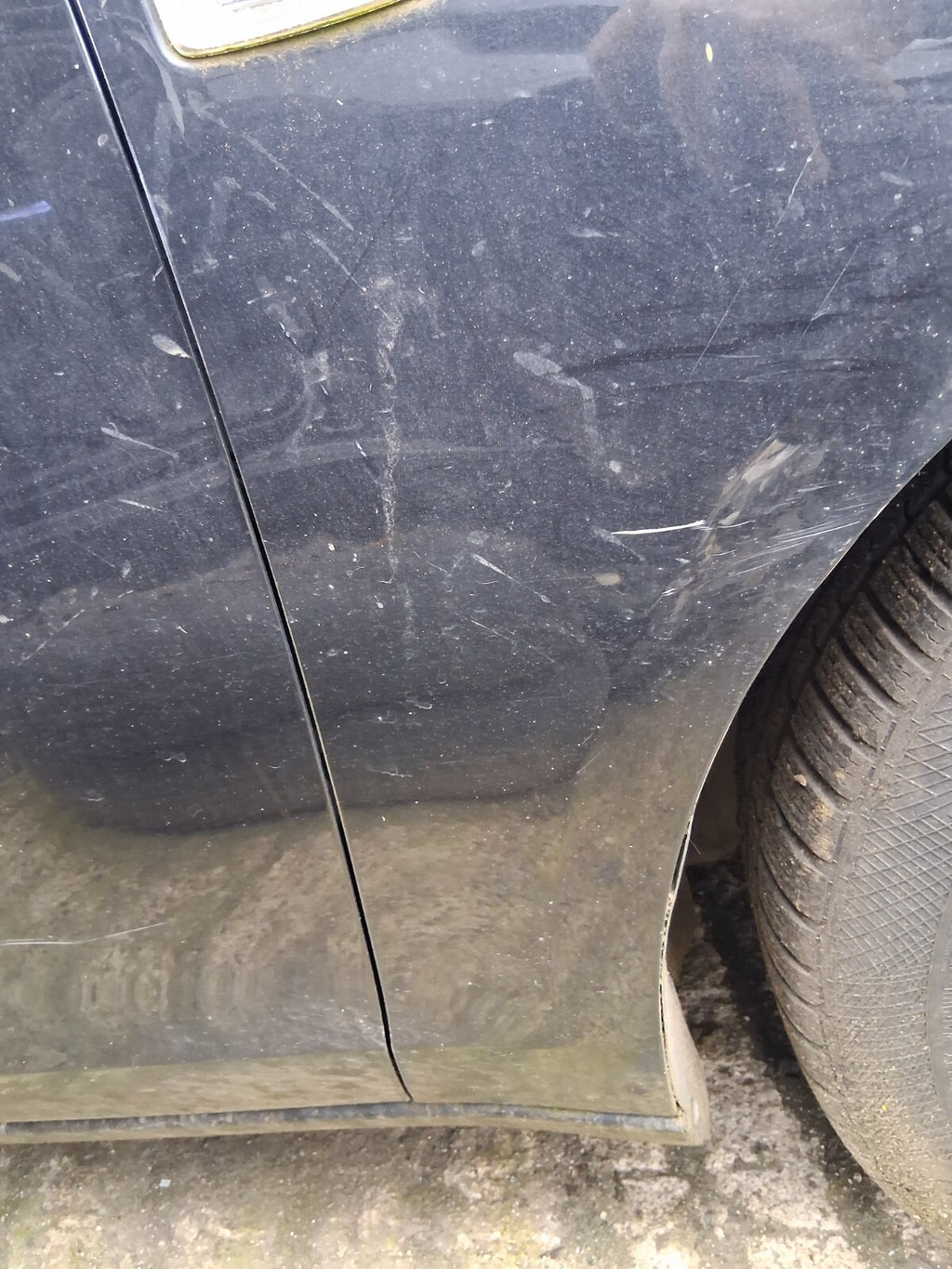 2014 VAUXHALL ZAFIRA C MK3 OS DRIVE SIDE WING PANEL CARBON FLASH METALIC 22C