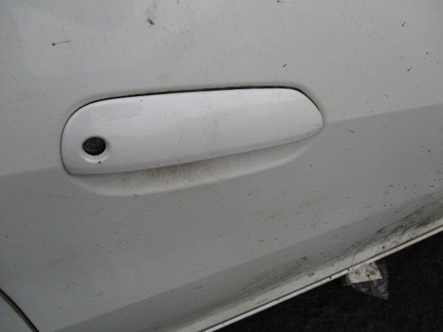 HONDA JAZZ MK3 2014 OSF DRIVER FRONT EXTERIOR DOOR HANDLE ORCHID WHITE NH788P