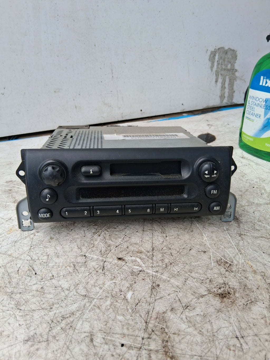 2003 MINI RADIO STEREO MULTIMEDIA CD HEAD UNIT 6512692159301