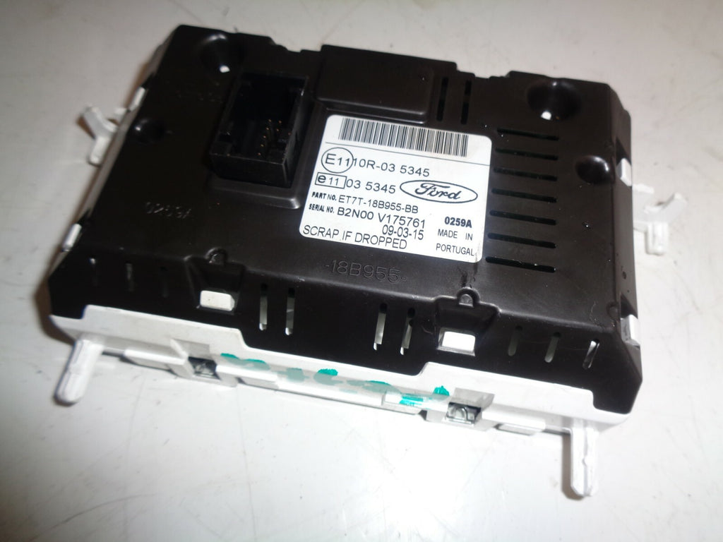 FORD FIESTA MK7 2015 MULTI FUNCTION SCREEN ASSEMBLY ET7T18B955BB