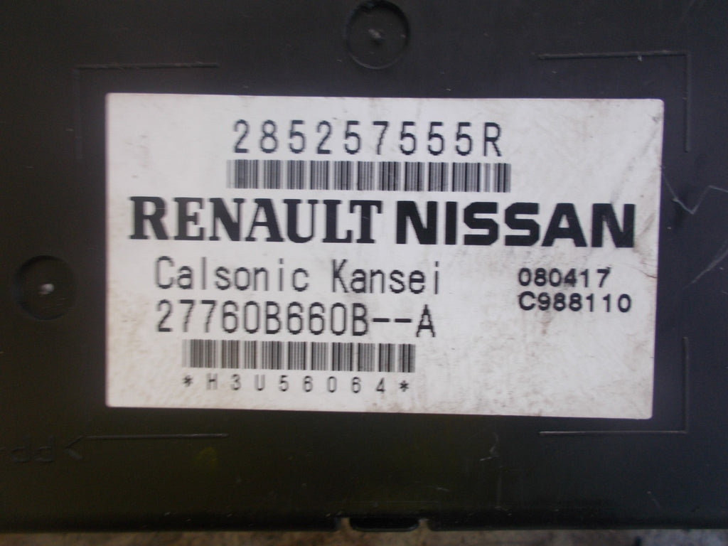 RENAULT CLIO X98 (MK4) 2012-2018 CONTROL MODULE 285257555R 27760B660B