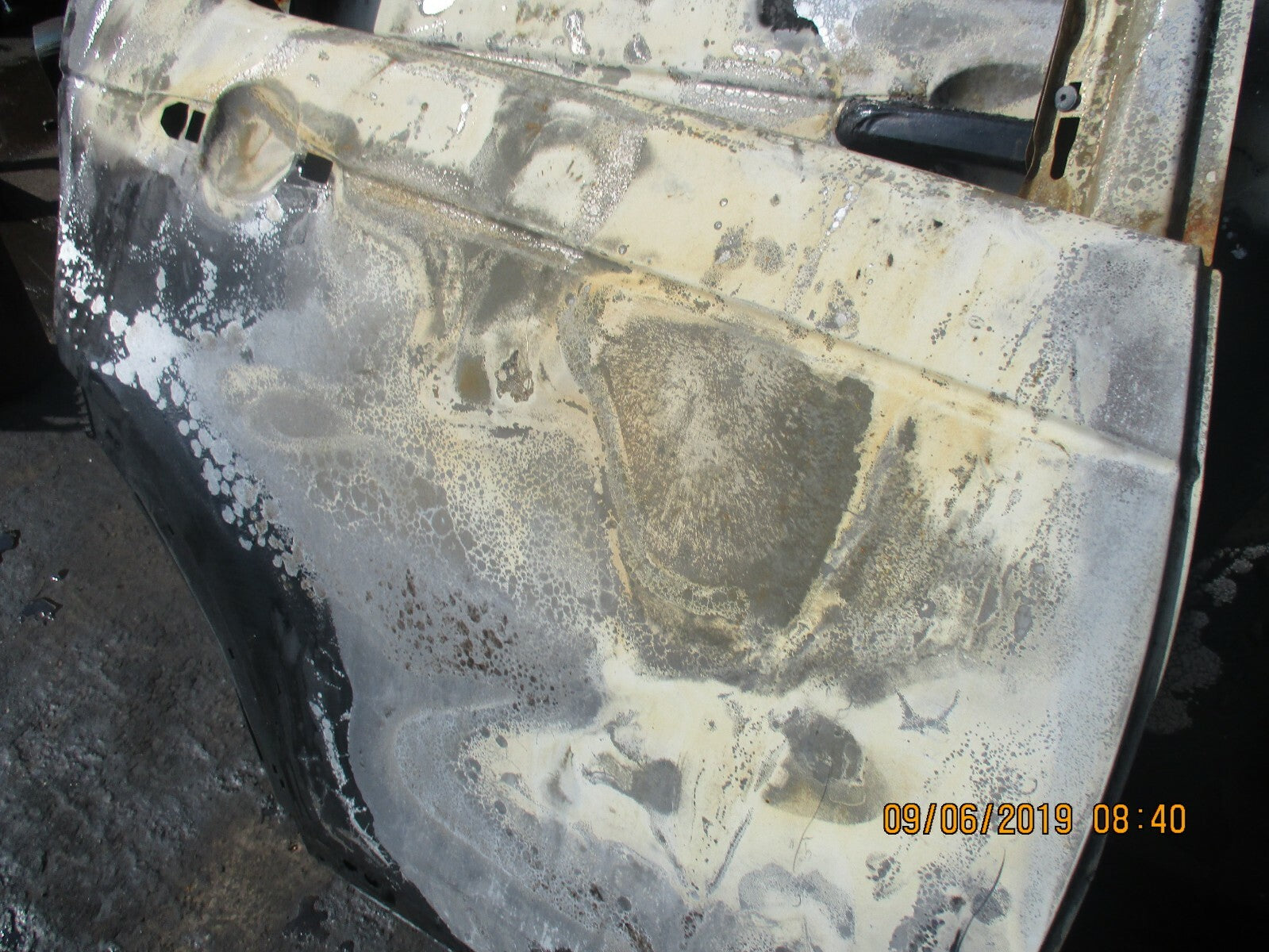 LAND ROVER DISCOVERY SPORT L550 OSR DRIVER SIDE REAR DOOR BARE DAMAGED