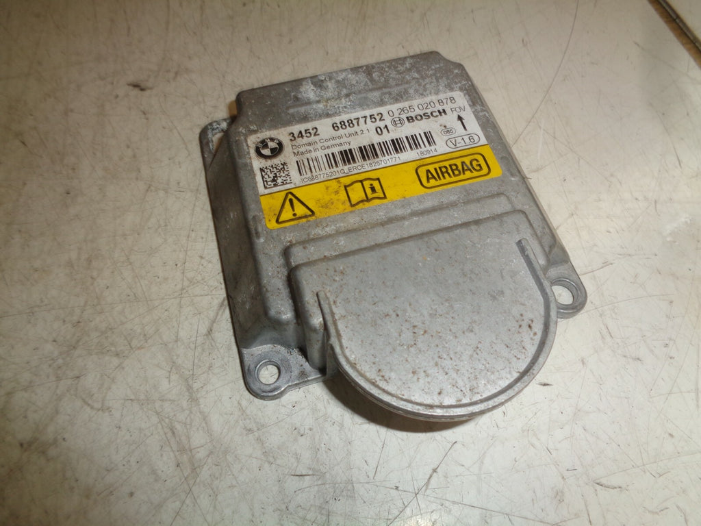 BMW 1 SERIES F20 2019 SRS SAFETY BAG MODULE ECU CONTROL MODULE UNIT 6887752