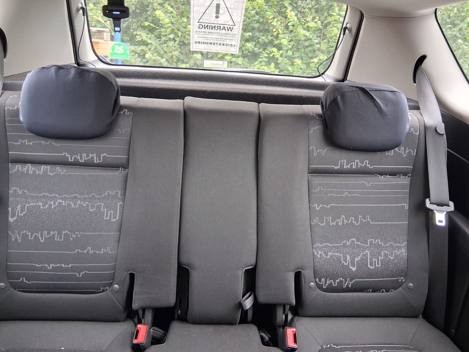 2017 VAUXHALL MERIVA B MK2 REAR SEAT CENTER CONSOLE BENCH SEAT FABRIC COMPLETE