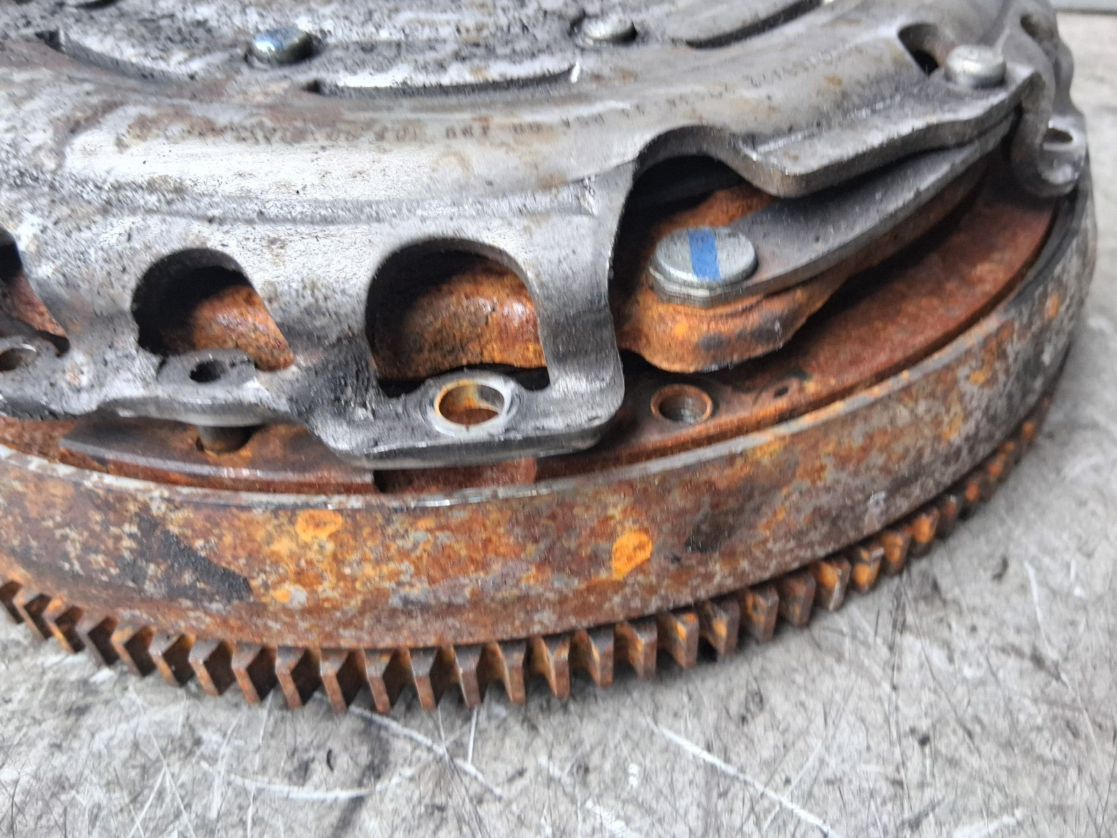 CITROEN C4 MK3 2023 1.2 PETROL CLUTCH PRESSURE PLATE & FLYWHEEL 9848930180