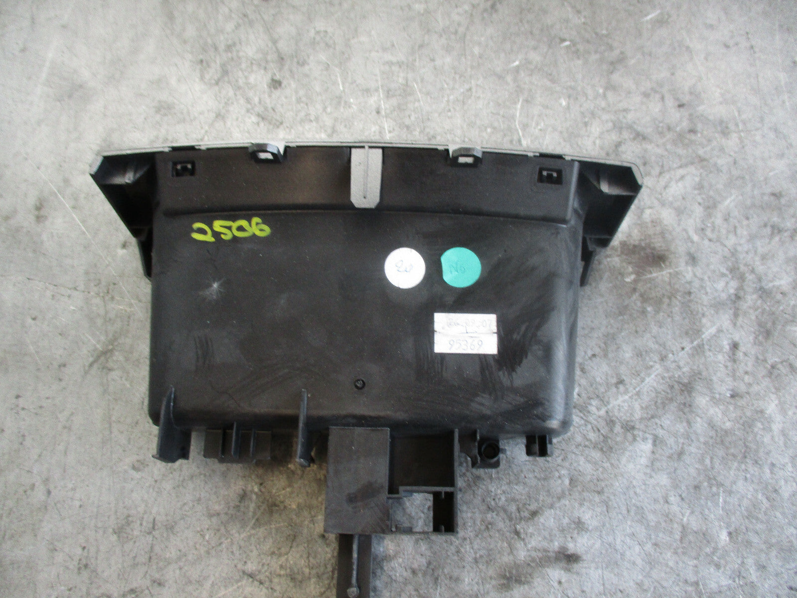 PEUGEOT 308 CENTRE CONSOLE STORAGE COMPARTMENT PANEL