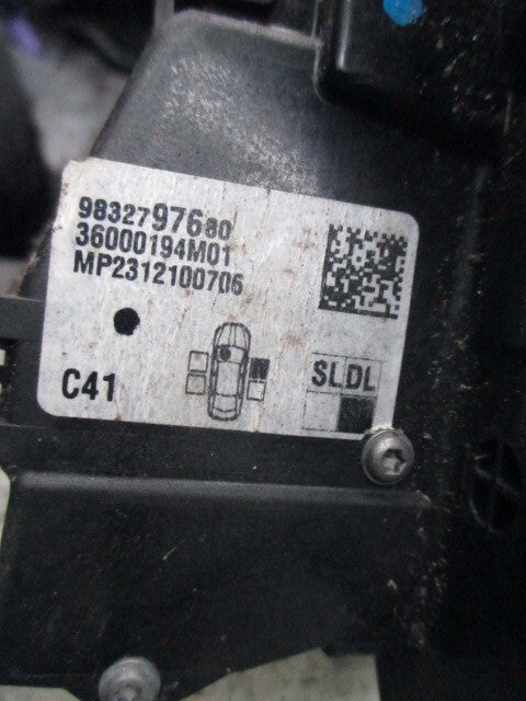 2021 CITROEN C4 MK3 OSF DRIVER SIDE FRONT DOOR LOCK 9832797680