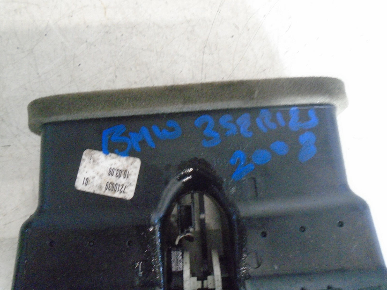 BMW 3 SERIES 2008 E90 REAR CENTRE CONSOLE AIR VENT 7129556