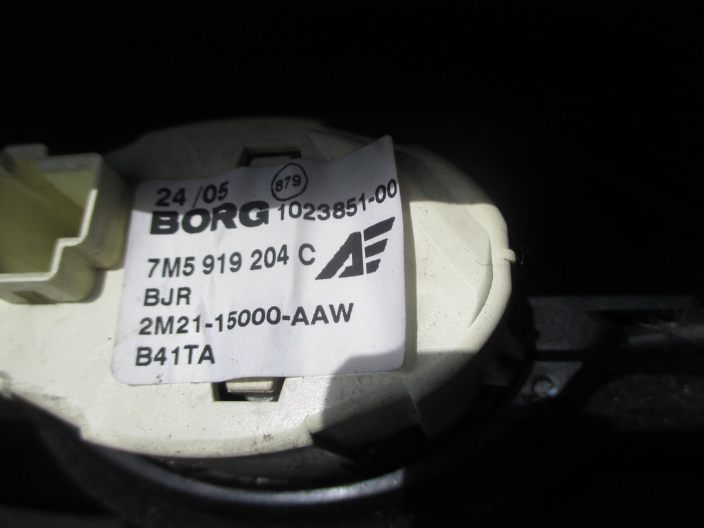FORD GALAXY 2005 TOP DASH CLOCK PLASTIC TRIM SURROUND COVER 7M5919204C