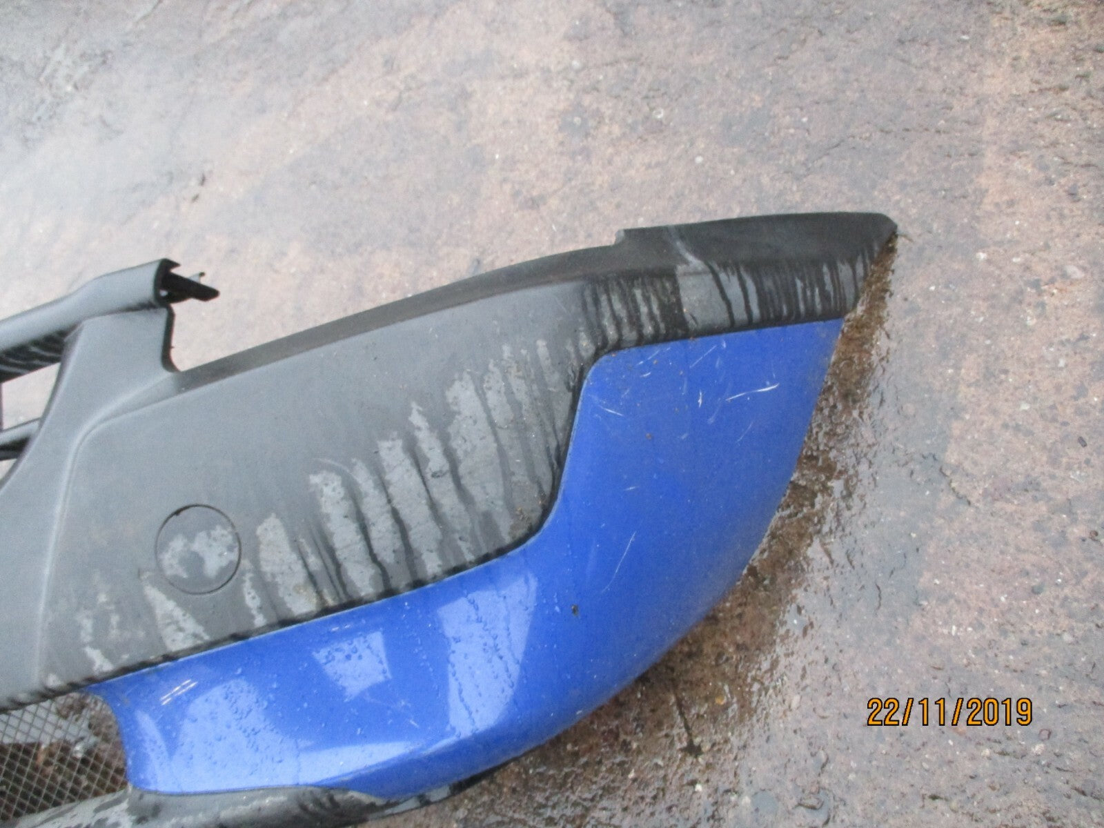 FIAT DOBLO MK1 PRE FACELIFT FRONT BUMPER BLUE