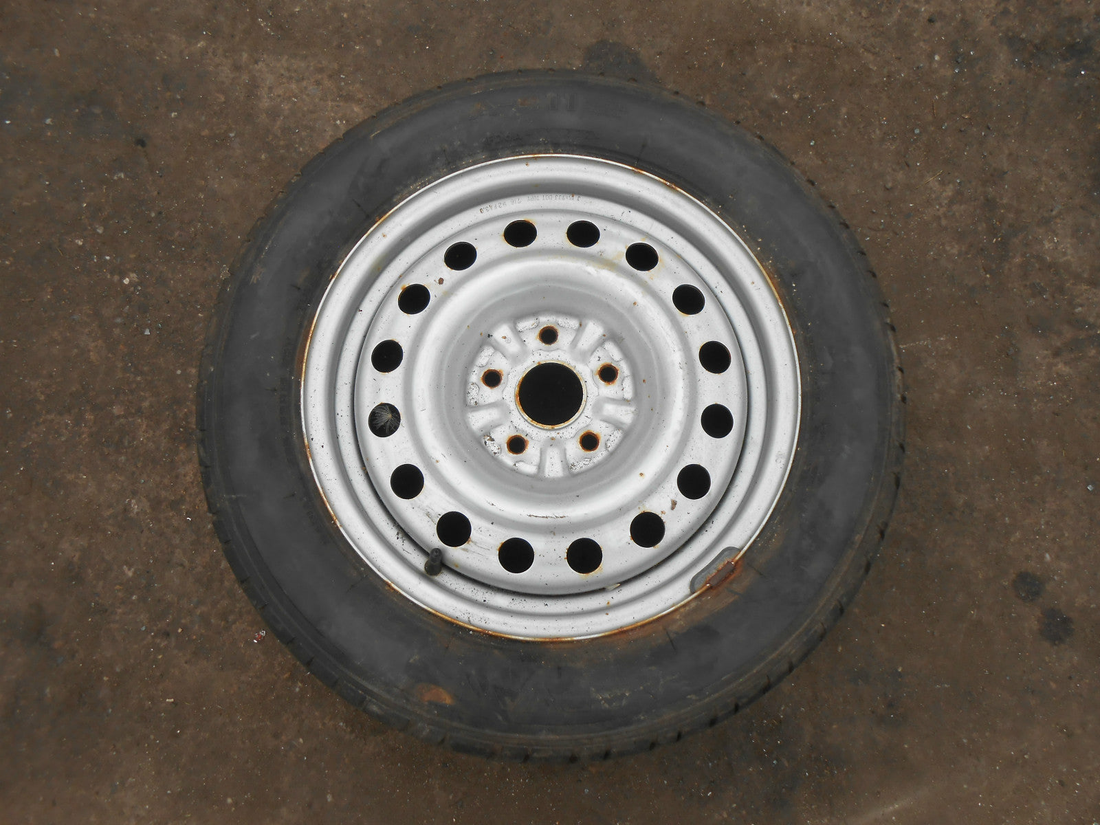 LEXUS SOARER SC COUPE 1997 SPARE STEEL WHEEL & TYRE 5 STUD YOKOHAMA 225/55 R16