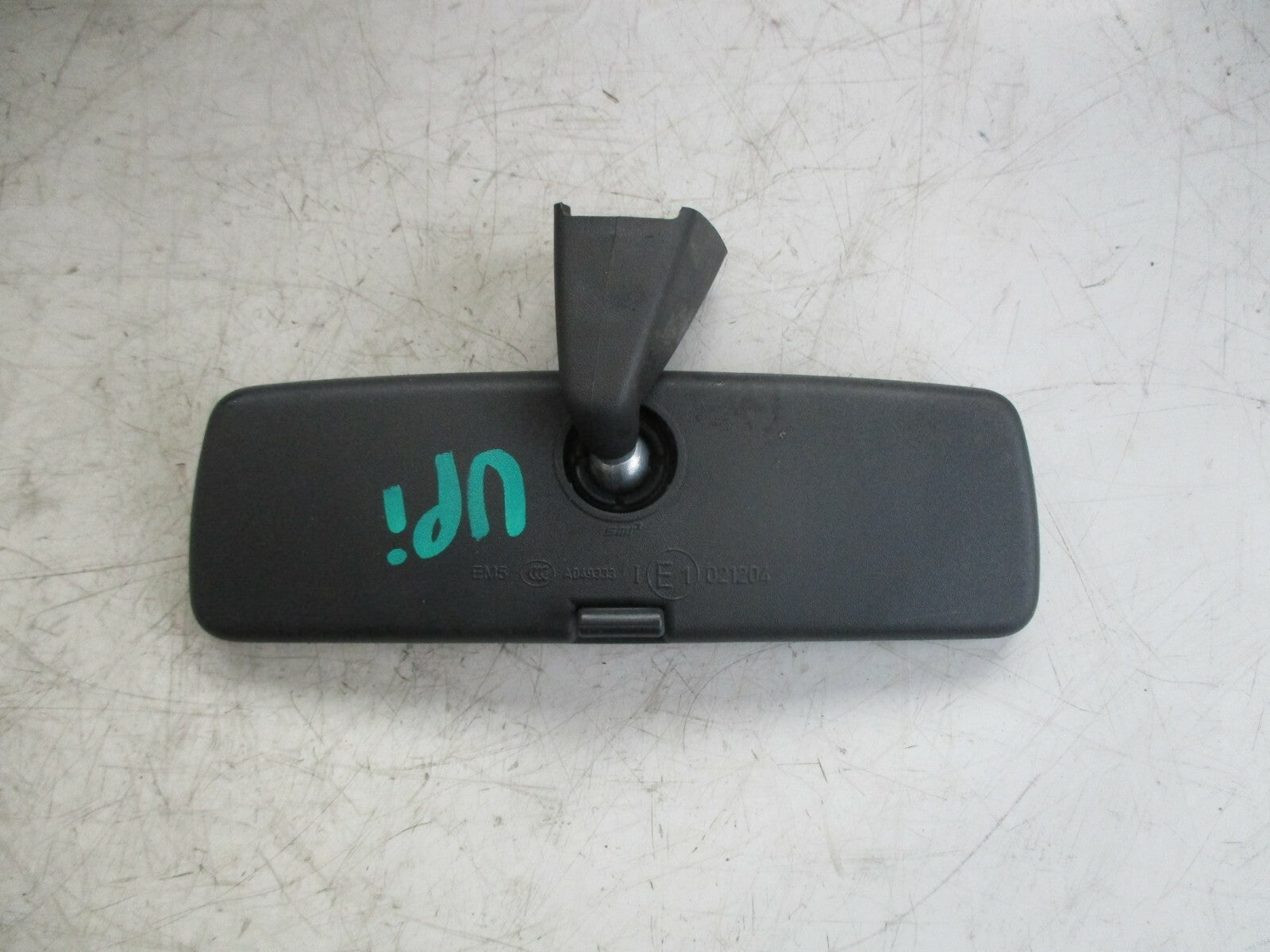 VW VOLKSWAGEN UP 2017 INTERIOR REAR VIEW MIRROR BLACK
