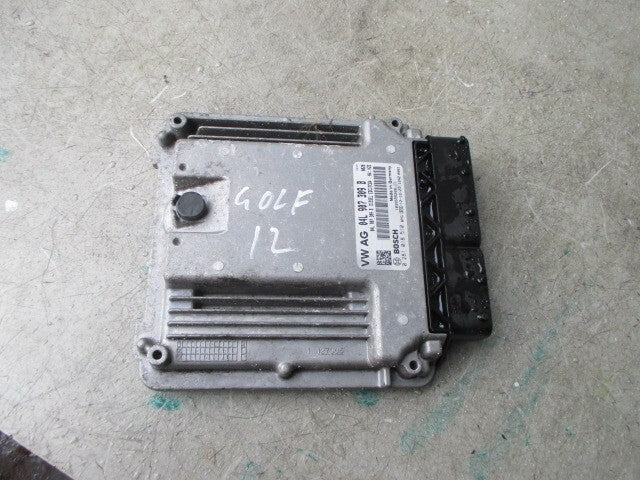 2012 VW GOLF MK7 PETROL ENGINE CONTROL UNIT ECU 04L907309B