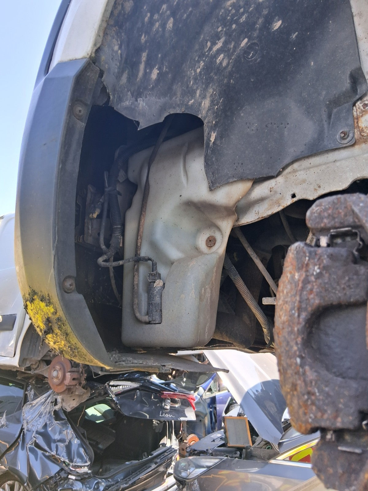 2015 PEUGEOT BIPPER WINDSCREEN WASHER WATER BOTTLE TANK
