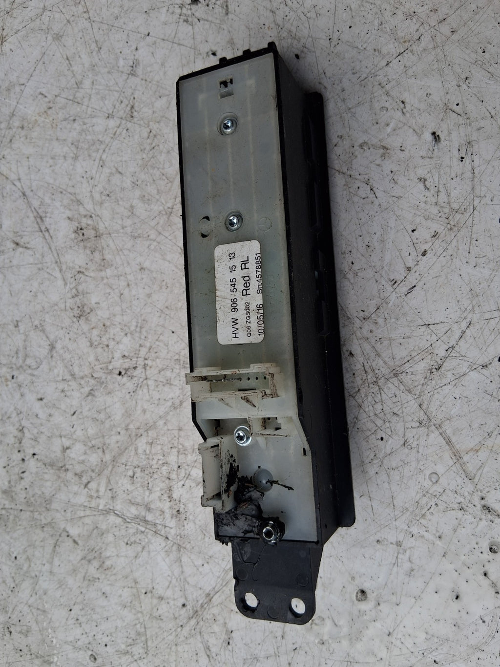 2015 VW VOLKSWAGEN CRAFTER OSF DRIVER SIDE FRONT RIGHT WINDOW SWITCH 9065451513