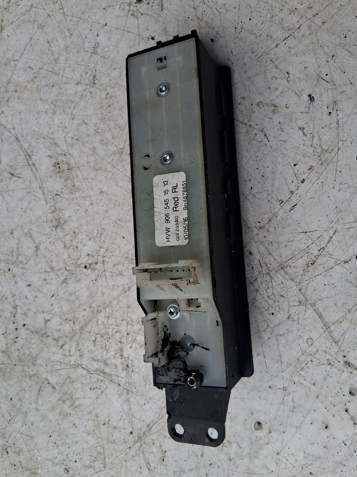 2015 VW VOLKSWAGEN CRAFTER OSF DRIVER SIDE FRONT RIGHT WINDOW SWITCH 9065451513