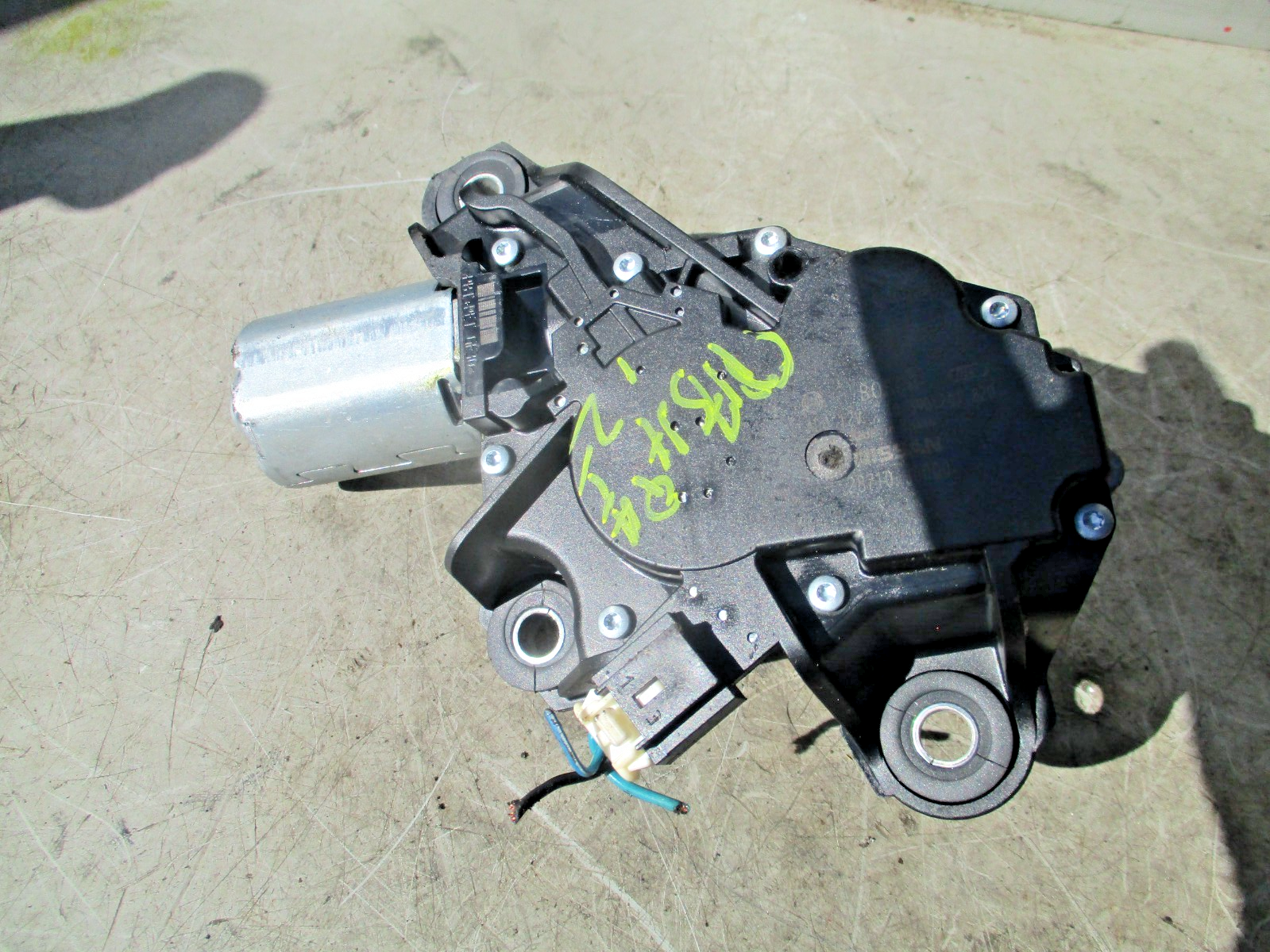 2012 NISSAN QASHQAI J10 REAR WINDSCREEN BACK WIPER MOTOR 28710JD000
