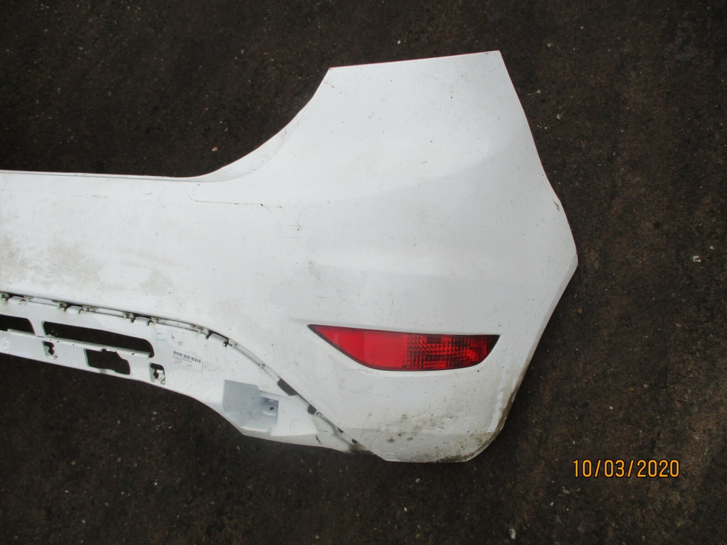 FORD FIESTA MK7.5 2017 FACELIFT REAR BUMPER WHITE