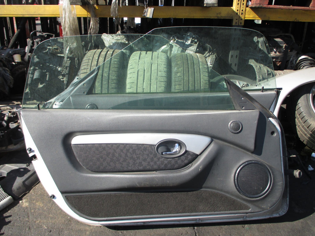 MG MGF 2001 MK1 1.8 NS PASSENGER SIDE LEFT COMPLETE DOOR SILVER