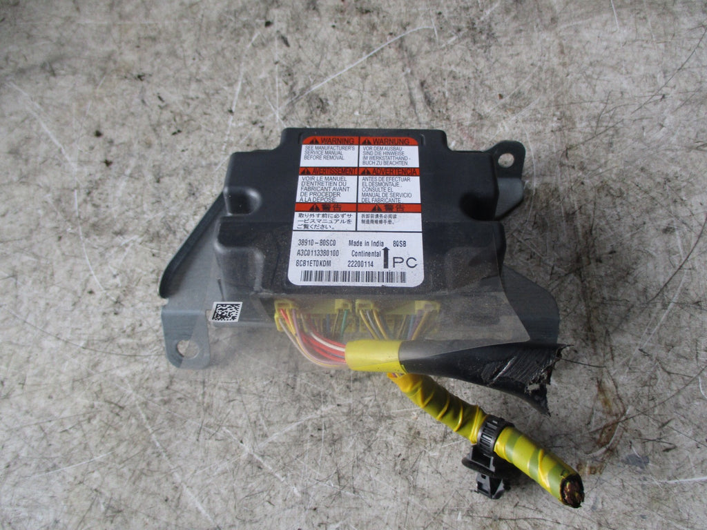 SUZUKI SWIFT MK4 A2L 2020 HYBRID AIRBAG CONTROL MODULE 3891080SC0