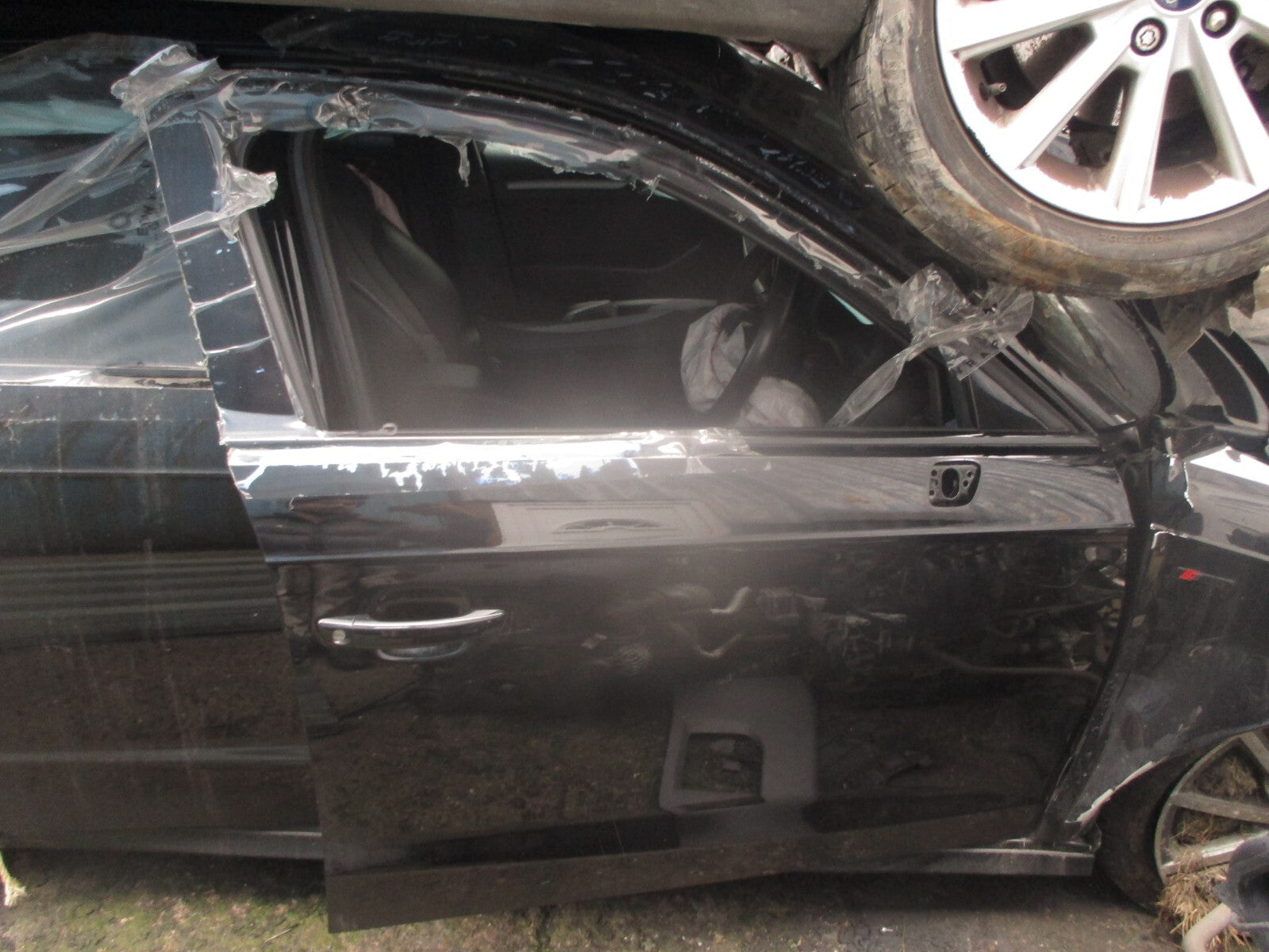 2019 AUDI A3 8V S LINE HATCH OSF DRIVER SIDE FRONT RIGHT BARE DOOR BLACK LY9B
