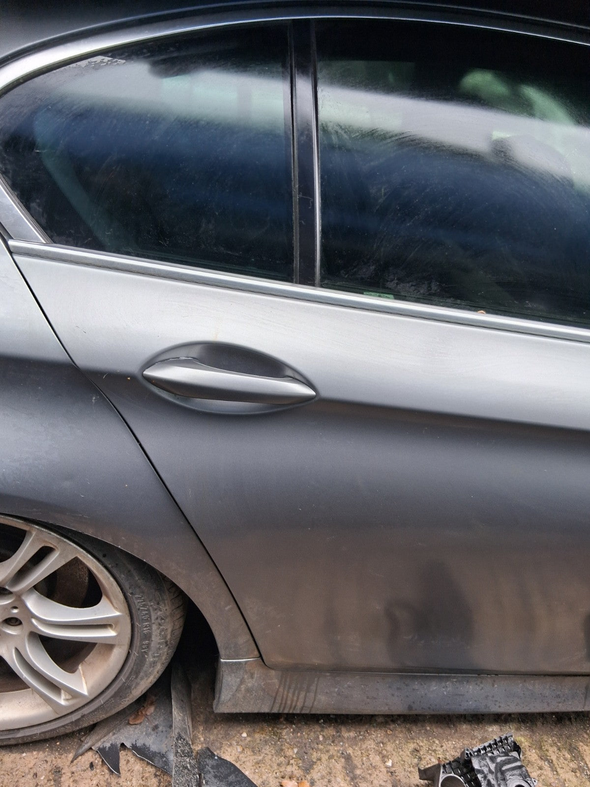 2010 BMW 5 SERIES F10 M SPORT OSR DRIVER SIDE REAR BARE DOOR SPACE GREY A52