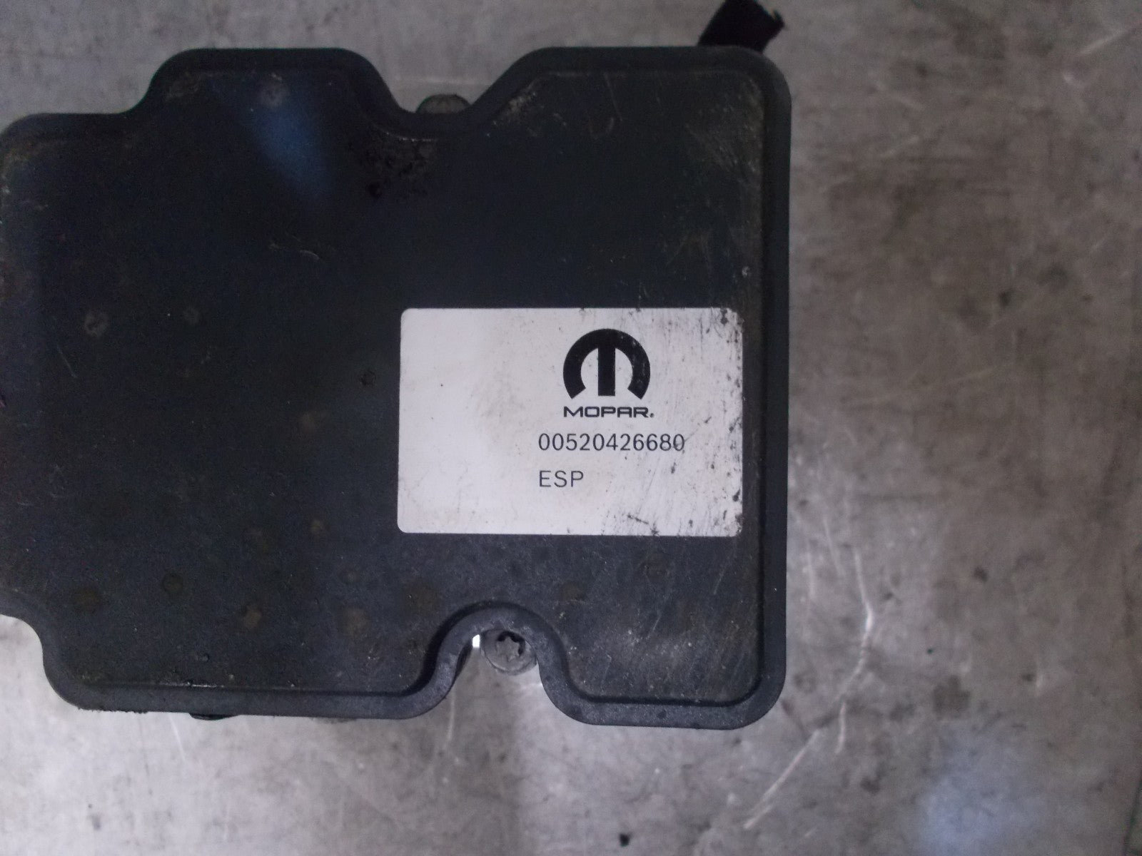FIAT 500 2017 1.2 ABS PUMP & CONTROL MODULE 52042668