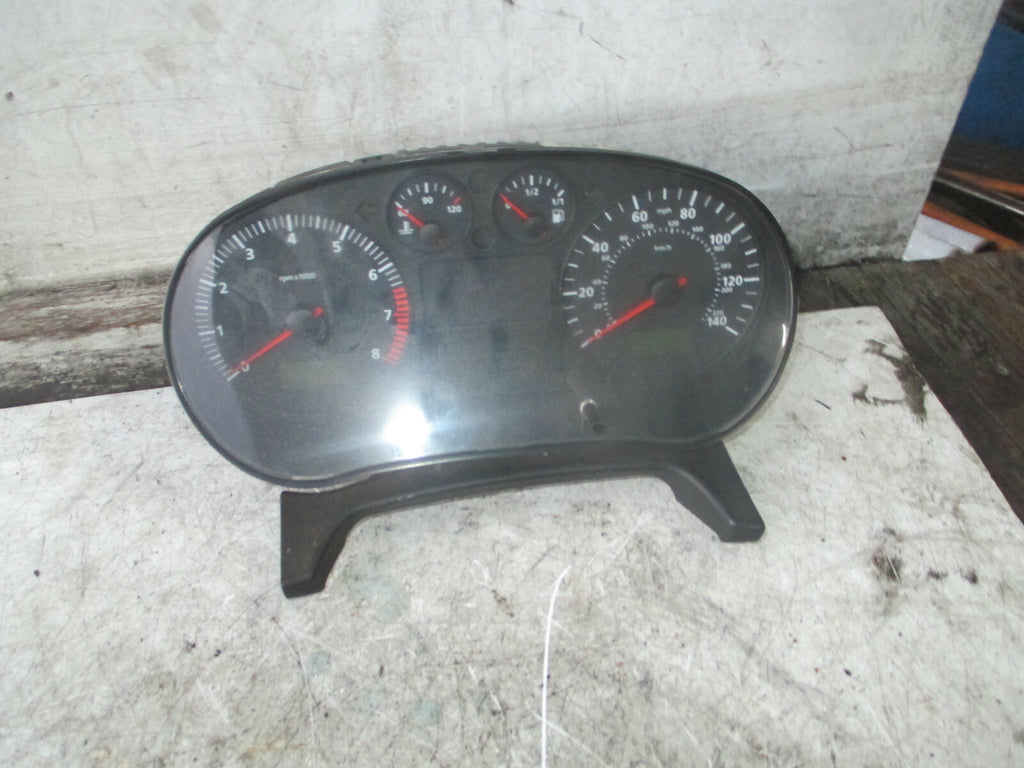SEAT LEON 2005 1.8 SPEEDOMETER INSTRUMENT CLUSTER