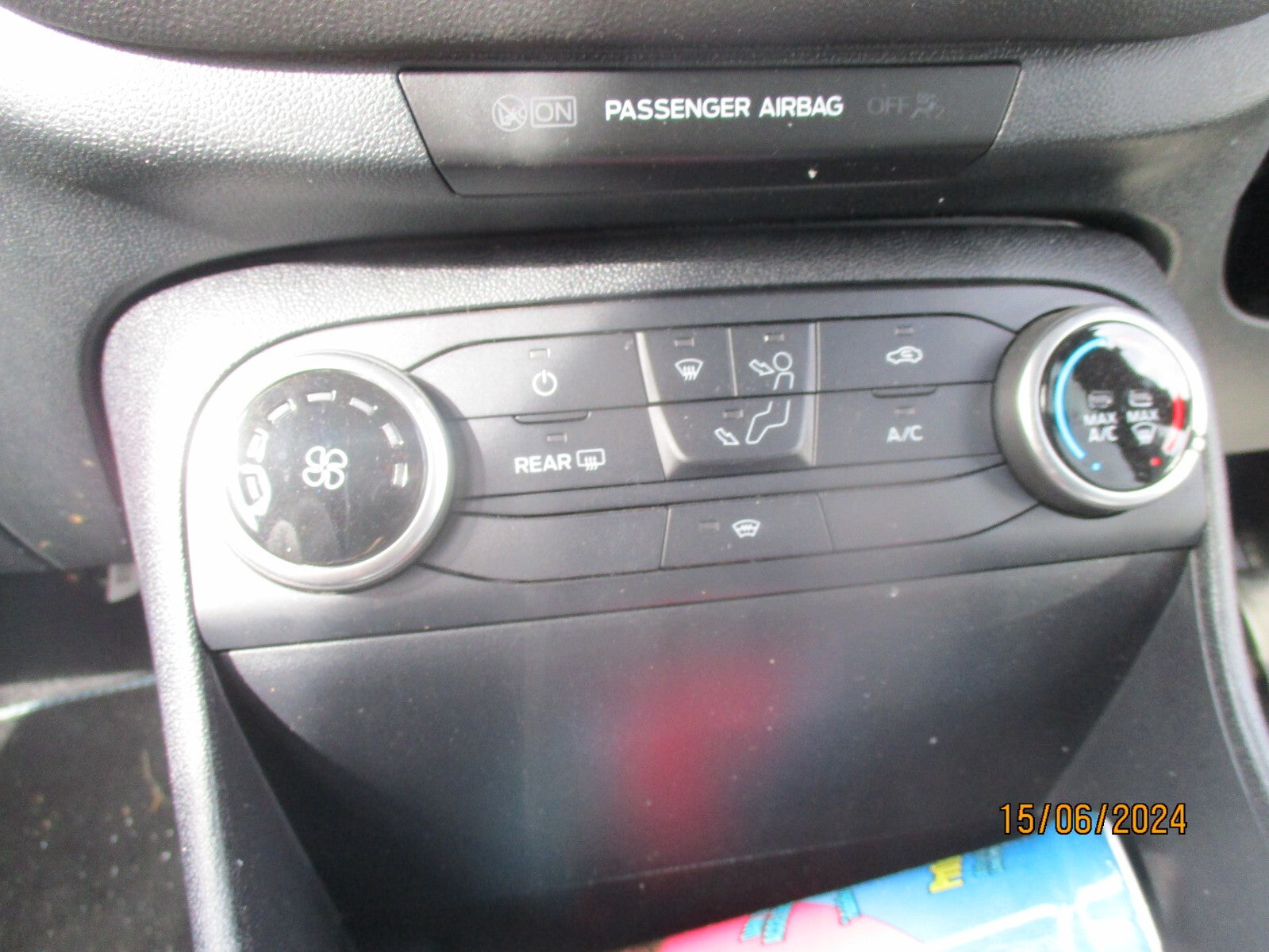FORD FIESTA MK8 2023 HEATER AC CLIMATE CONTROL SWITCH PANEL