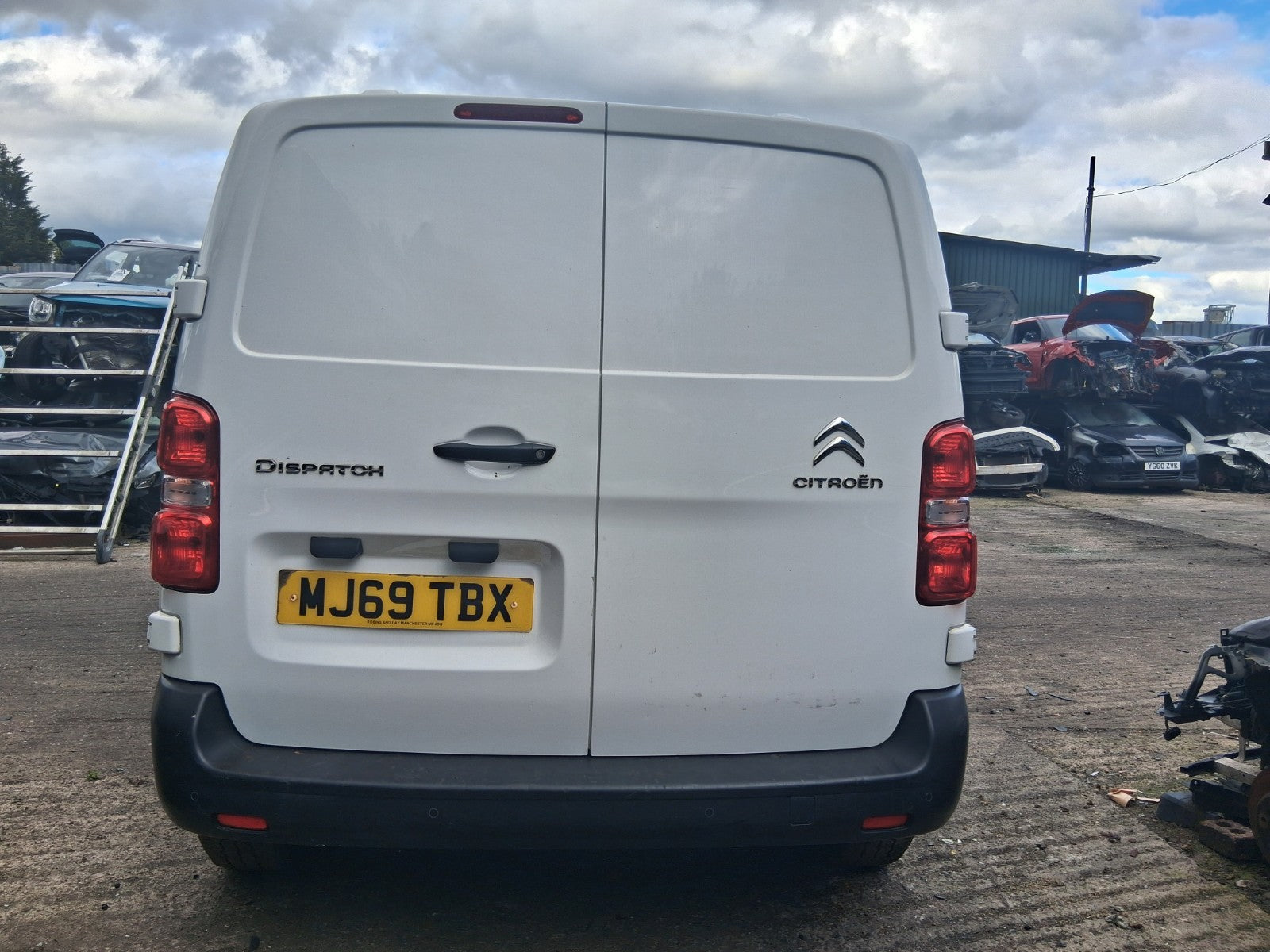 2019 CITROEN DISPATCH MK3 OSF DRIVER SIDE FRONT HEADLIGHT HEADLAMP 9808567880