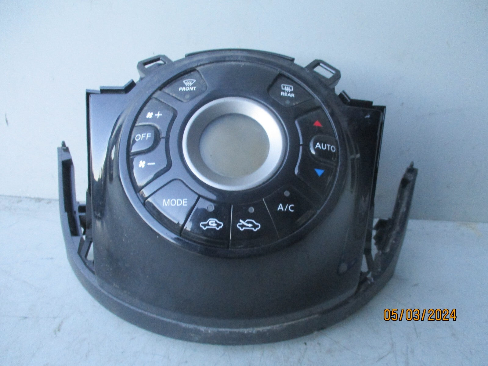 NISSAN MICRA K12 2010 HEATER AC CLIMATE CONTROL PANEL 275S23HP1E