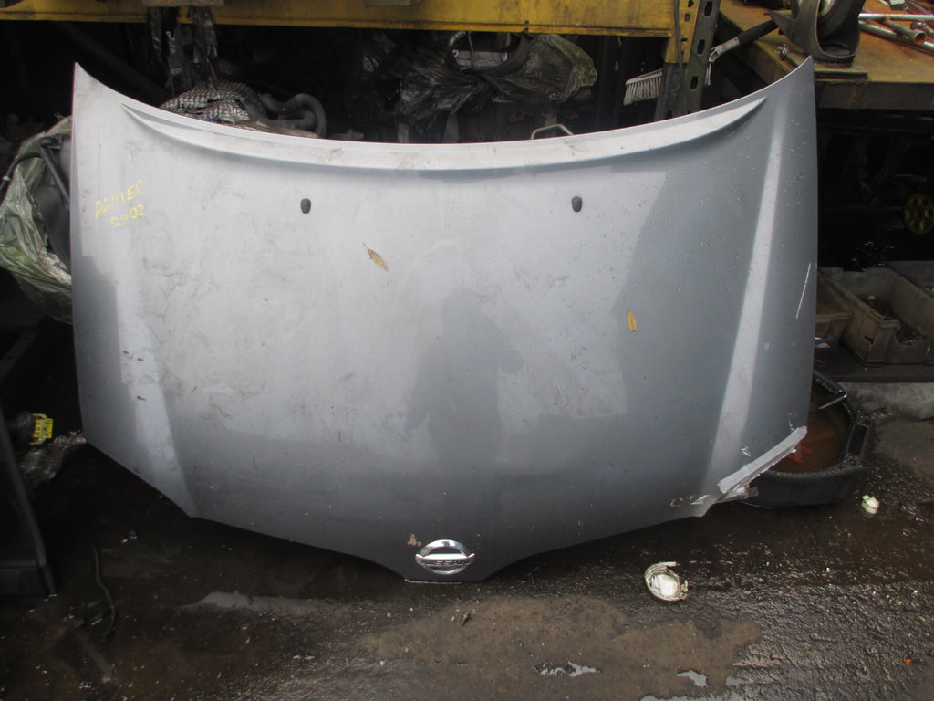 NISSAN ALMERA 2004 FRONT COMPLETE BONNET HOOD GREY