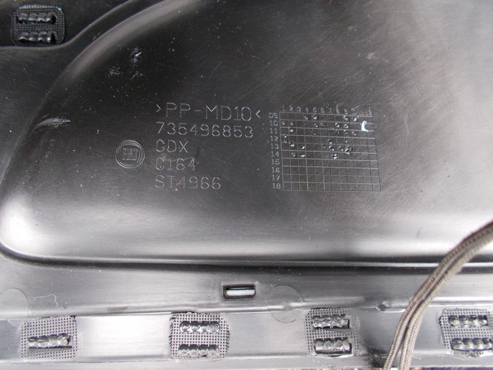 2010 FIAT PUNTO EVO GP 1.4 CENTRE CONSOLE 735496853